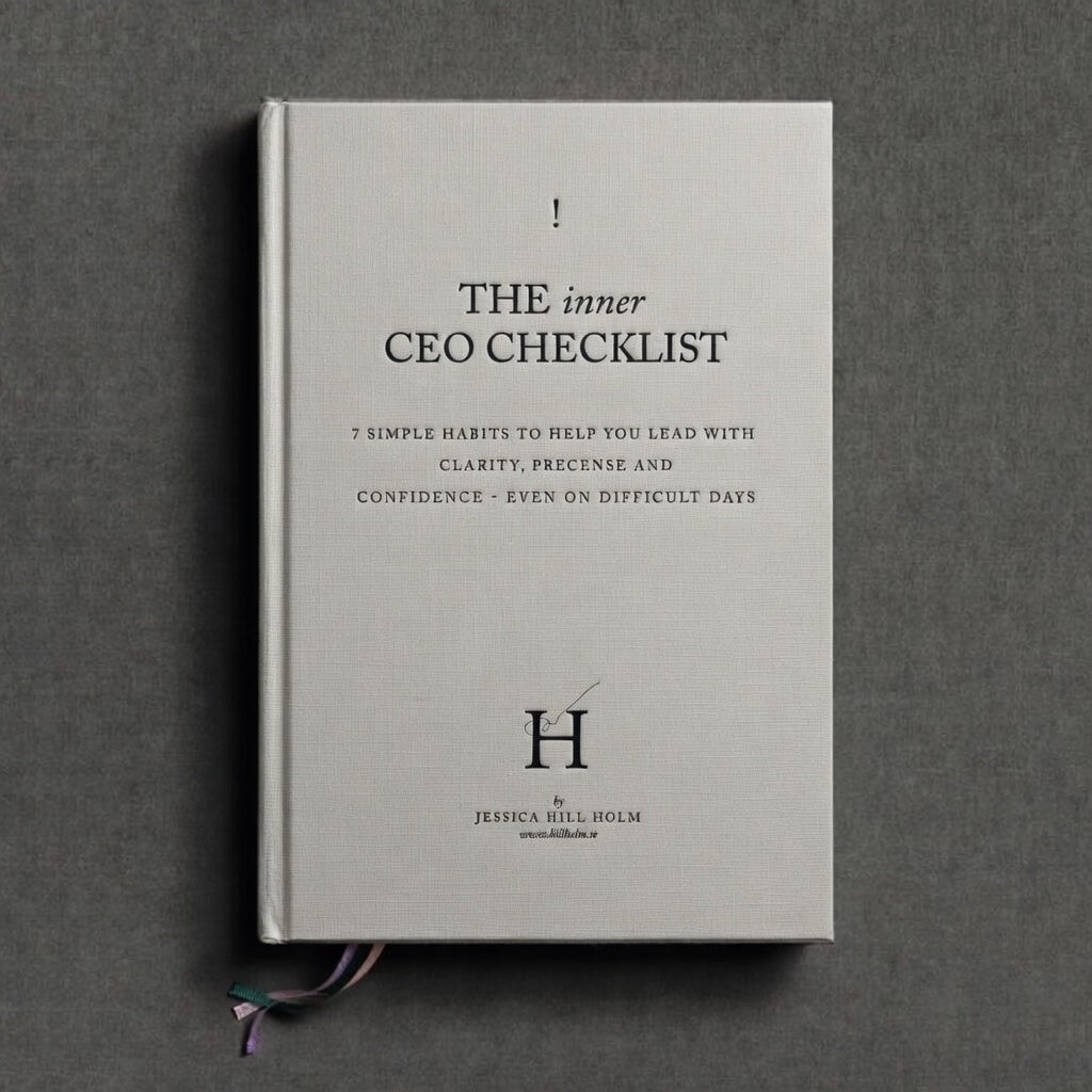 THE INNER CEO CHECKLIST, free printable workbook
