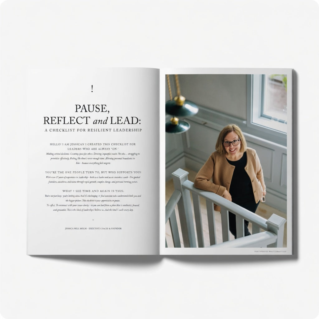 THE INNER CEO CHECKLIST, free printable workbook