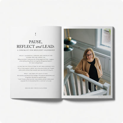 THE INNER CEO CHECKLIST, free printable workbook