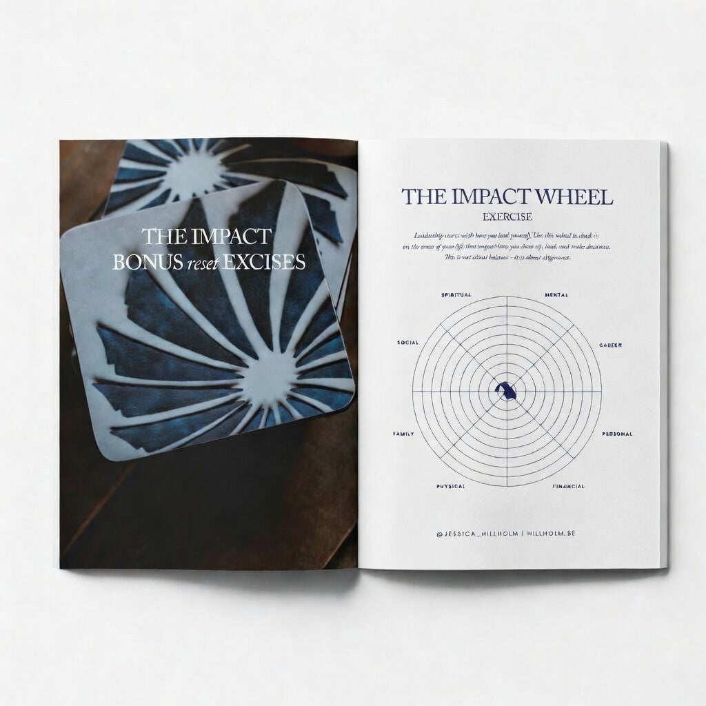 THE LEADERSHIP RESET WORKBOOK, printable workbook