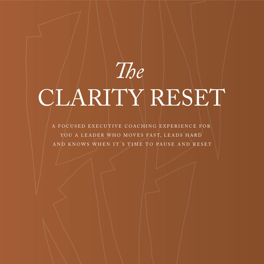 THE CLARITY RESET, Online Coaching
