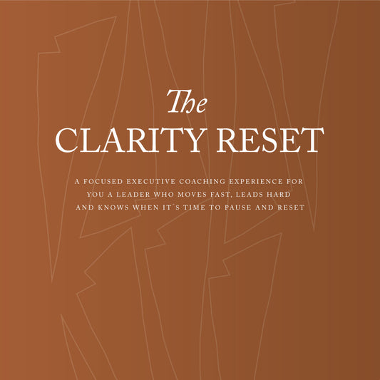 THE CLARITY RESET, Online Coaching