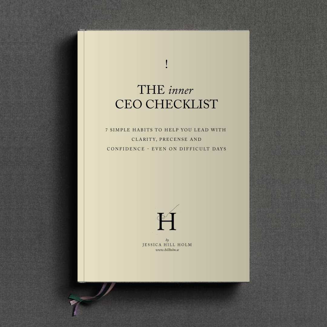 THE INNER CEO CHECKLIST, free printable workbook